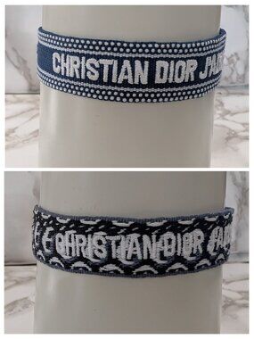 💙🖤🤍Dior Navy Blue Friendship Bracelet Set, Stack or Share!🤍🖤💙